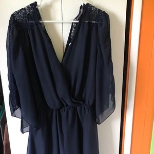 Dark Blue Romper